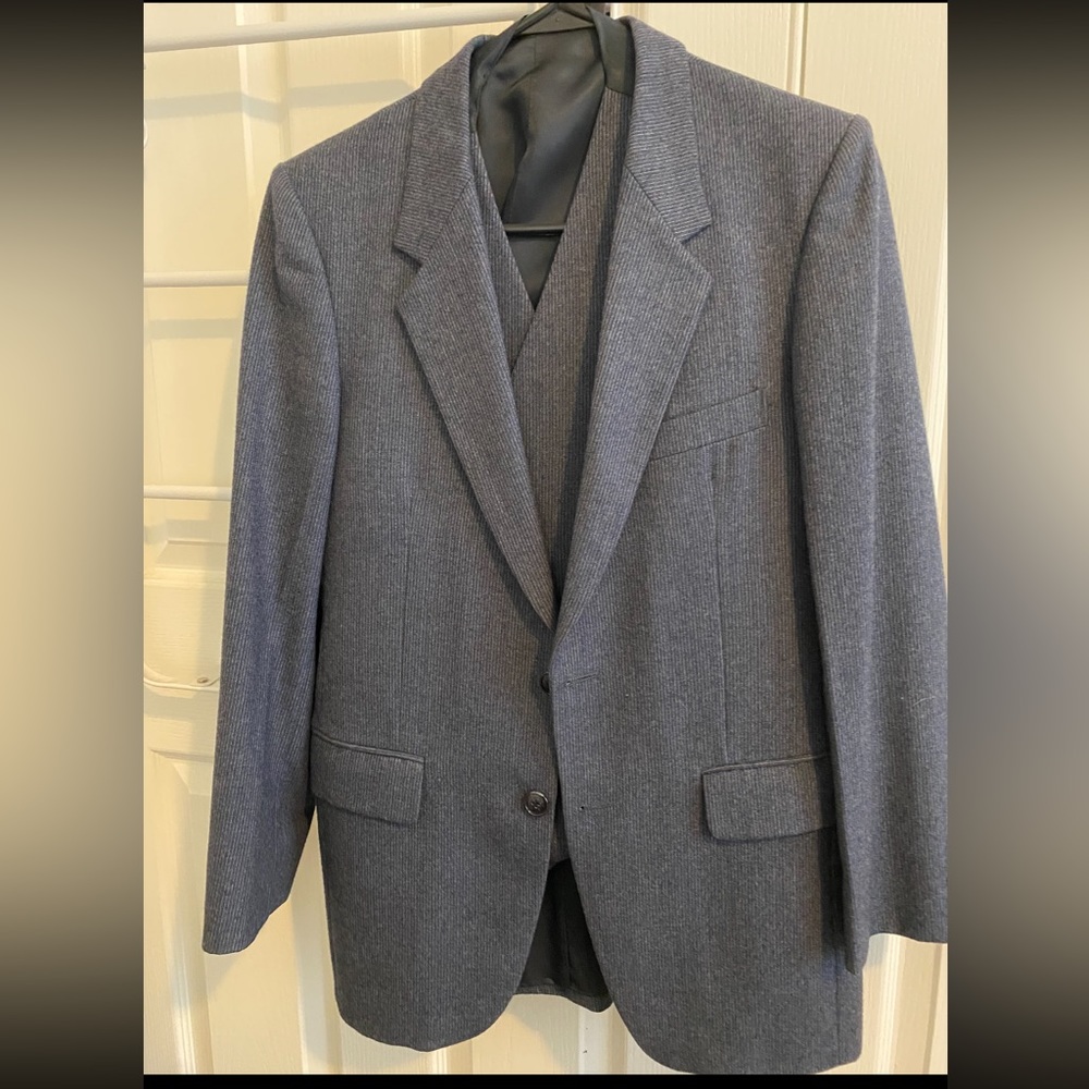 Vintage Wool YSL blazer+vest